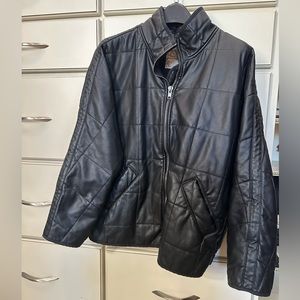 Free People NWT Vegan Leather Jacket